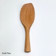 斧折樺のしゃもじ　斜め　正面